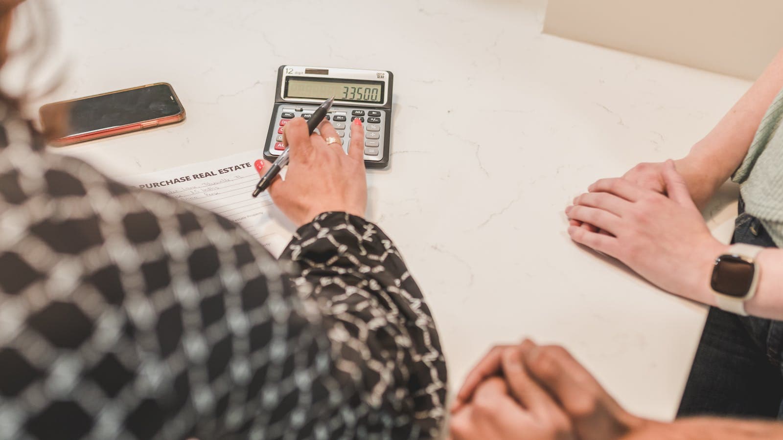 Property appraisal document and calculator for fair market value calculation